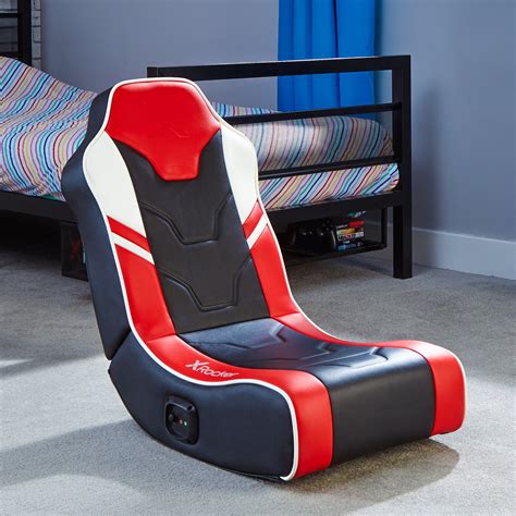 X Rocker Video Gaming Floor Rocker Chair, Built